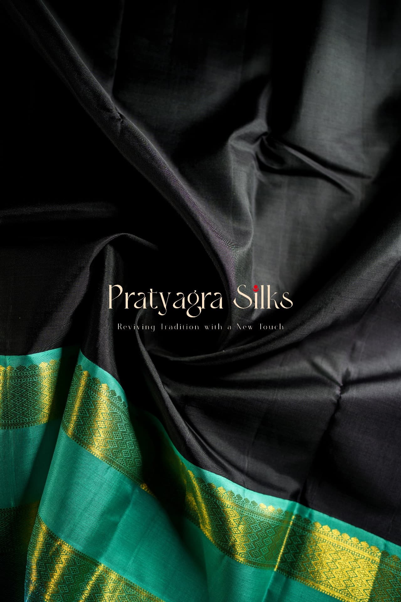 The Emerald Ebony silk - Image 1